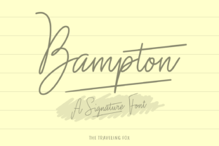 Bampton: A Serif Font That Brings Quiet Authority to Your Projects