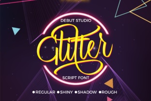 Designing with Glitter Script: Turning Ordinary Text into Eye-Catching Visual Statements