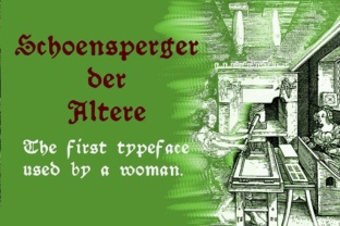 Schoensperger Der Altere: A Gothic Revival for Modern Branding and Design